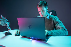 Gigabyte AORUS 16X ASG-63USC65SH Gaming Laptop |
Intel Core i7-13650HX Processor - 16GB DDR5 RAM - 1TB NVMe SSD - NVIDIA GeForce RTX 4070 8GB GDDR6 Graphics - 16.0 inches WQXGA 165Hz (Gray, Win11)