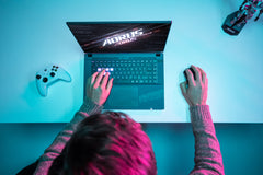 Gigabyte AORUS 16X ASG-63USC65SH Gaming Laptop |
Intel Core i7-13650HX Processor - 16GB DDR5 RAM - 1TB NVMe SSD - NVIDIA GeForce RTX 4070 8GB GDDR6 Graphics - 16.0 inches WQXGA 165Hz (Gray, Win11)