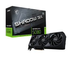 Graphics Card MSI GeForce RTX 5080 SHADOW 3X 16G OC