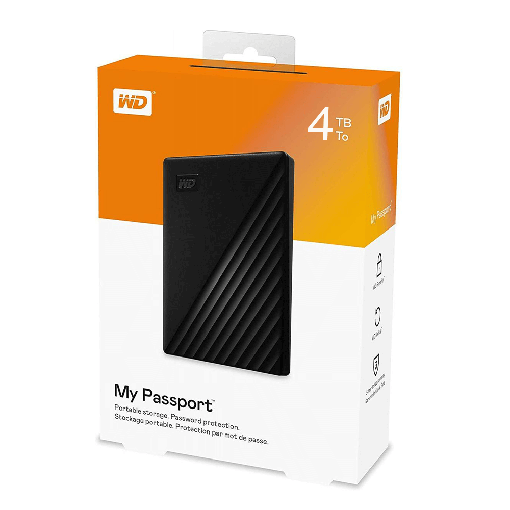 Hard Disk External Western Digital My Passport USB3 4TB - King Tech