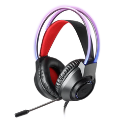 Headphone Gaming Redragon Scream H231 RGB Stereo Surround Mic
