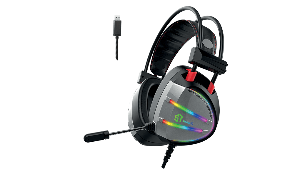 Headphones Gaming USB Standard GM-07 - King Tech