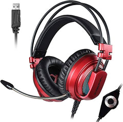 Headphones Gaming Xiberia PC Gamer USB - King Tech