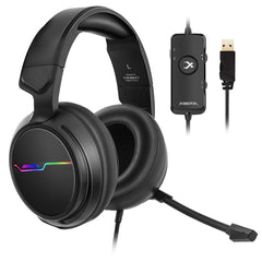 Headphones Gaming Xiberia V20 1 Socket USB - King Tech