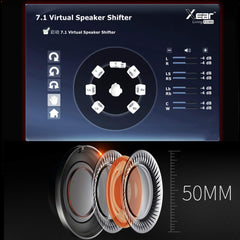 Headphones Gaming Xiberia V20 1 Socket USB - King Tech