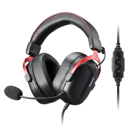 Headset Gaming Redragon Cybill H312 7.1 Surround RGB USB - King Tech