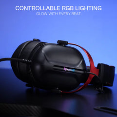 Headset Gaming Redragon Cybill H312 7.1 Surround RGB USB - King Tech