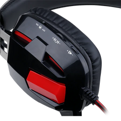 Headset Gaming Redragon H201 Stereo (3.5mm) - King Tech