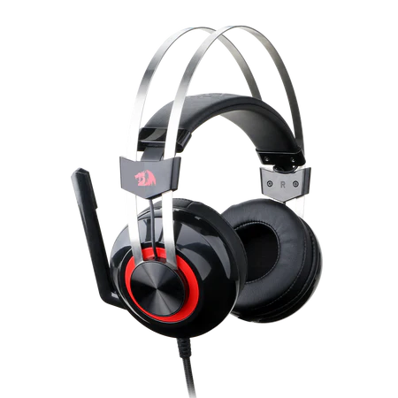Headset Gaming Redragon Talos H601 7.1 Surround Vibration USB - King Tech