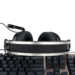 Headset Gaming Redragon Talos H601 7.1 Surround Vibration USB - King Tech