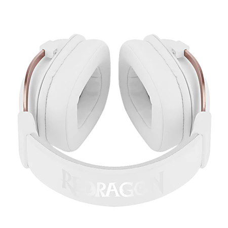 Headset Gaming Redragon Zeus H510W 7.1 Surround (Red & White) - King Tech