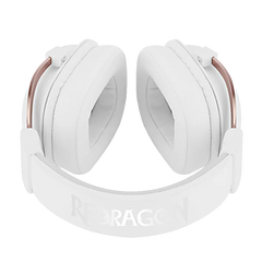 Headset Gaming Redragon Zeus H510W 7.1 Surround (Red & White) - King Tech