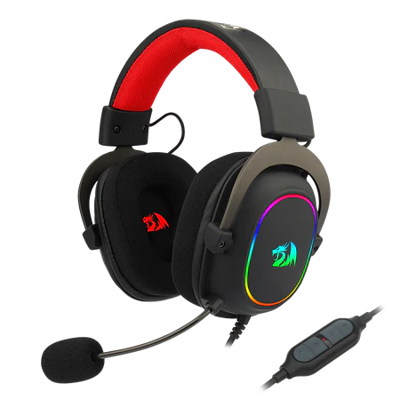 Headset Gaming Redragon Zeus-X H510RGB 7.1 Surround USB - King Tech