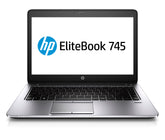 HP EliteBook 745 G2 Laptop |
AMD A10-7350B APU - 8GB DDR3 - 500GB HDD - Radeon R6 Graphics - 14.1" (Used)