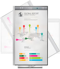 HP EliteDisplay E273q 27-inch QHD IPS Monitor - 2560x1440, Adjustable Stand (Grade B Used)