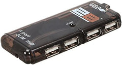Hub USB 2B US118 Slim 4 Port - King Tech