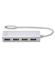 Hub USB 2B US418 Super Speed 4 Port Type-C - King Tech
