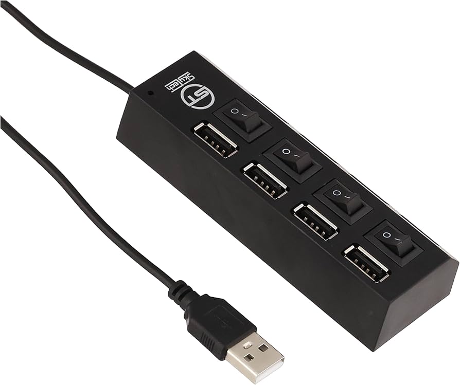Hub USB 4 Port Switch - King Tech