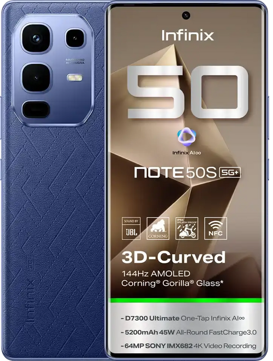 Infinix Note 50S 8GB RAM 256GB Storage Smartphone