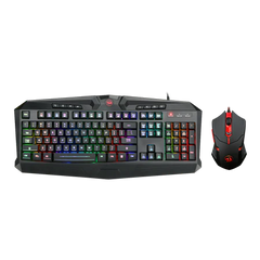 Keyboard and Mouse Combo Gaming Redragon S101 Vajra & Centrophorus - King Tech