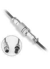 Keyboard Cable Redragon A115B Type C Coiled Aviator (Black) - King Tech