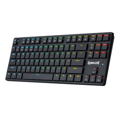 Keyboard Gaming Mechanical Redragon Anubis K539 TKL Wireless RGB Low Profile (Brown Switch, Black) - King Tech