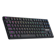 Keyboard Gaming Mechanical Redragon Anubis K539 TKL Wireless RGB Low Profile (Brown Switch, Black) - King Tech