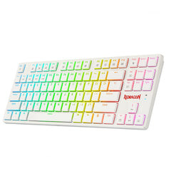 Keyboard Gaming Mechanical Redragon Anubis K539 TKL Wireless RGB Low Profile (Brown Switch, White) - King Tech