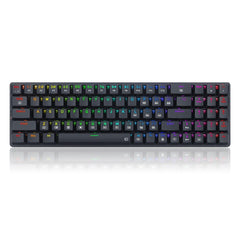 Keyboard Gaming Mechanical Redragon Ashe K626P-KB 78-Key Low-Profile (Blue Switch) - King Tech