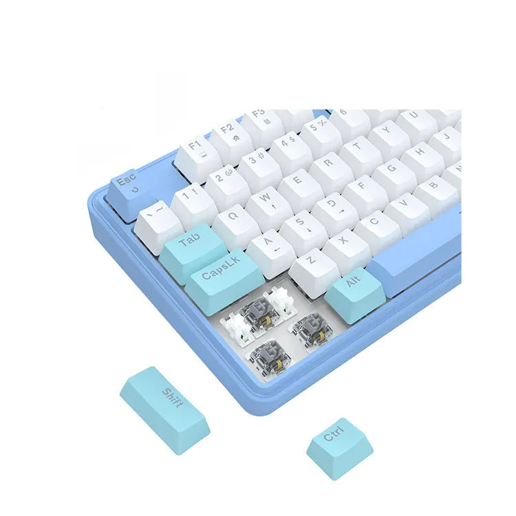 Keyboard Gaming Mechanical Redragon Deimos K707WBB-RGB 68-Key Wireless Rainbow - King Tech