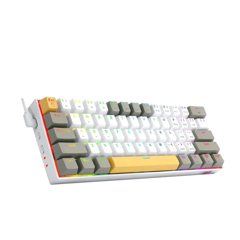 Keyboard Gaming Mechanical Redragon Draconic K530 Pro 60% RGB Wireless (Brown Switch) - King Tech