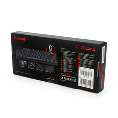 Keyboard Gaming Mechanical Redragon Elise Pro K615P-KBS RGB Wireless Low Profile (Blue Switch) - King Tech