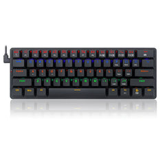 Keyboard Gaming Mechanical Redragon Elise Pro K615P-KBS RGB Wireless Low Profile (Blue Switch) - King Tech