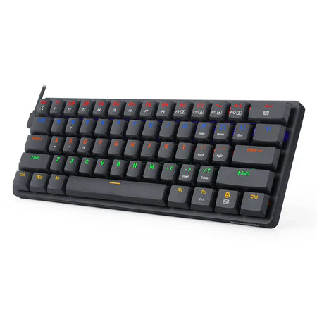Keyboard Gaming Mechanical Redragon Elise Pro K615P-KBS RGB Wireless Low Profile (Blue Switch) - King Tech