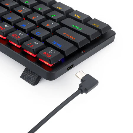 Keyboard Gaming Mechanical Redragon Elise Pro K615P-KBS RGB Wireless Low Profile (Blue Switch) - King Tech
