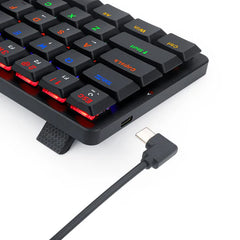 Keyboard Gaming Mechanical Redragon Elise Pro K615P-KBS RGB Wireless Low Profile (Blue Switch) - King Tech