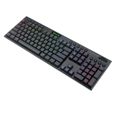 Keyboard Gaming Mechanical Redragon Horus K619 RGB Ultra-Thin Low Profile (Red Switch) - King Tech