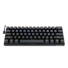 Keyboard Gaming Mechanical Redragon Jax K613 61-Key Rainbow Wired (Blue Switch) - King Tech