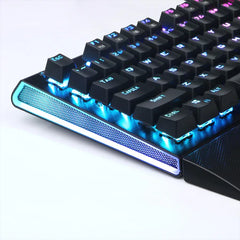 Keyboard Gaming Mechanical Redragon K569 RGB Full-Size Wrist Rest (Brown Switch) - King Tech