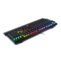 Keyboard Gaming Mechanical Redragon K569 RGB Full-Size Wrist Rest (Brown Switch) - King Tech
