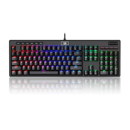 Keyboard Gaming Mechanical Redragon K579RGB Wired RGB Macro (Blue Switch) - King Tech
