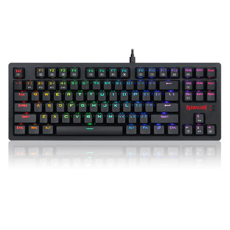 Keyboard Gaming Mechanical Redragon K598 Wireless TKL RGB (Brown Switch) - King Tech