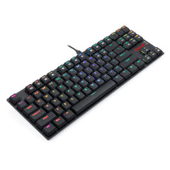 Keyboard Gaming Mechanical Redragon K607 TKL Low Profile RGB Wired (Blue Switch) - King Tech