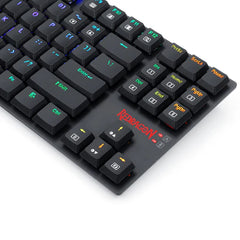 Keyboard Gaming Mechanical Redragon K607 TKL Low Profile RGB Wired (Blue Switch) - King Tech