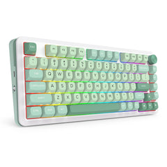 Keyboard Gaming Mechanical Redragon K681 ACG 75% RGB Wireless Gasket Hot-Swappable Knob - King Tech
