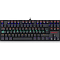 Keyboard Gaming Mechanical Redragon Kumara Elite K552 TKL Rainbow RGB (Black Switch) - King Tech