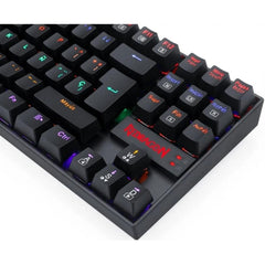 Keyboard Gaming Mechanical Redragon Kumara Elite K552 TKL Rainbow RGB (Black Switch) - King Tech