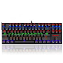 Keyboard Gaming Mechanical Redragon Kumara Elite K552E TKL Rainbow RGB (Blue Switch) - King Tech