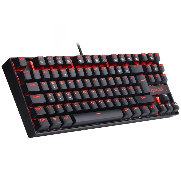 Keyboard Gaming Mechanical Redragon Kumara K552-KB TKL Rainbow RGB (Blue Switch) - King Tech