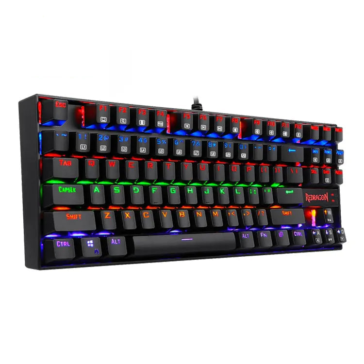 Keyboard Gaming Mechanical Redragon Kumara K552-KR TKL Rainbow RGB (Red Switch) - King Tech